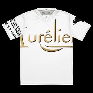 White and Gold Aurélien T-Shirt